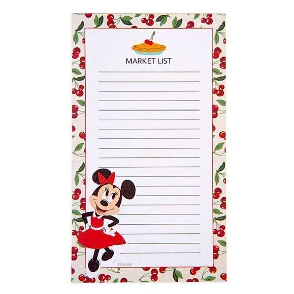 NWT MINNIE RETRO MAGNETIC NOTEPAD - Picture 1 of 3